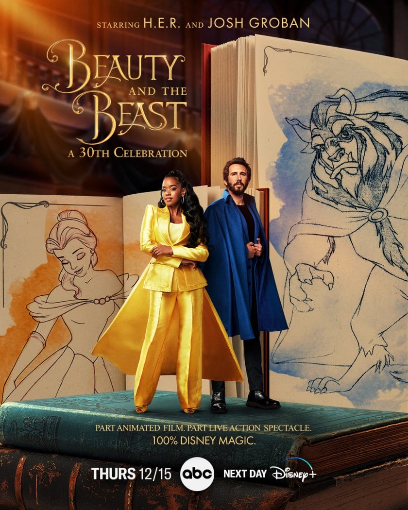 Beauty and the Beast: A 30th Celebration' Special' Poster Released - Disney  Plus Informer